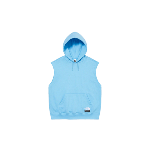 Supreme The North Face Convertible Hooded Sweatshirt Light Blue Supreme The North Face Convertible Hooded Sweatshirt Light Blue