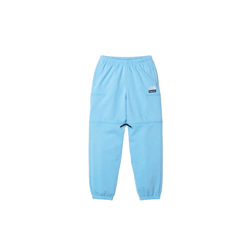 Supreme The North Face Convertible Sweatpant Light Blue Supreme The North Face Convertible Sweatpant Light Blue