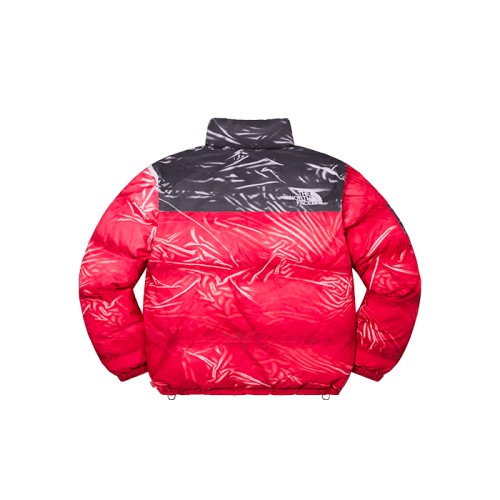 Supreme The North Face Printed Nuptse Jacket Red Supreme The North Face Printed Nuptse Jacket Red