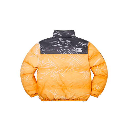 Supreme The North Face Printed Nuptse Jacket Yellow Supreme The North Face Printed Nuptse Jacket Yellow
