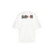 Schott Double Logo T-Shirt White Schott Double Logo T-Shirt White