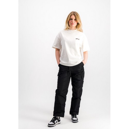 Schott Double Logo T-Shirt White Schott Double Logo T-Shirt White