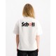 Schott Double Logo T-Shirt White Schott Double Logo T-Shirt White
