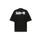 Schott Double Logo T-Shirt Black Schott Double Logo T-Shirt Black
