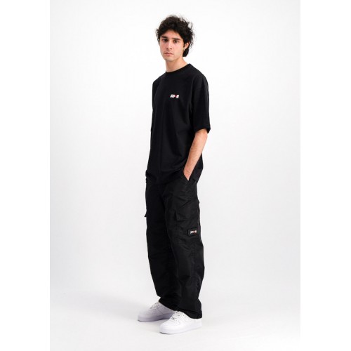 Schott Double Logo T-Shirt Black Schott Double Logo T-Shirt Black