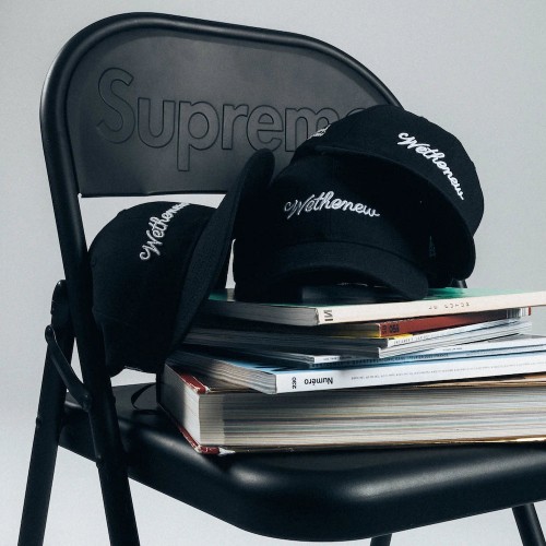 Wethenew x New Era 9FIFTY Retro Crown Black Cap Wethenew x New Era 9FIFTY Retro Crown Black Cap