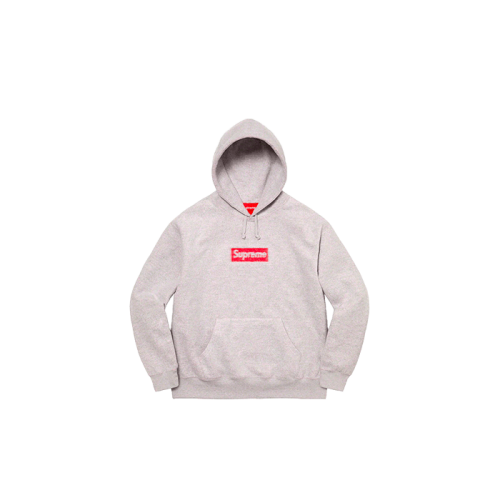 Supreme Inside Out Box Logo Hooded Sweatshirt Heather Grey Supreme Inside Out Box Logo Hooded Sweatshirt Heather Grey