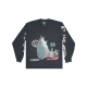 Travis Scott O2 Live New Sight Long-Sleeve Tee Vintage Black Travis Scott O2 Live New Sight Long-Sleeve Tee Vintage Black