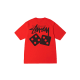Stussy Dice Pigment Dyed Tee Tomato Stussy Dice Pigment Dyed Tee Tomato