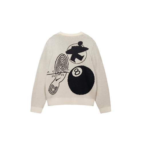 Nike Stussy Knit Sweater Natural Nike Stussy Knit Sweater Natural