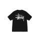 Stussy Basic Pigment Dyed Tee Black Stussy Basic Pigment Dyed Tee Black