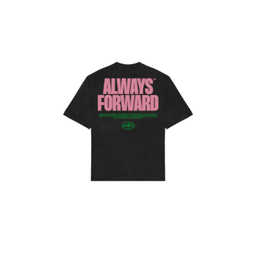 Always Forward T-Shirt Washed Black Always Forward T-Shirt Washed Black