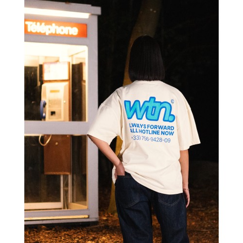 Hotline T-Shirt Creme Hotline T-Shirt Creme