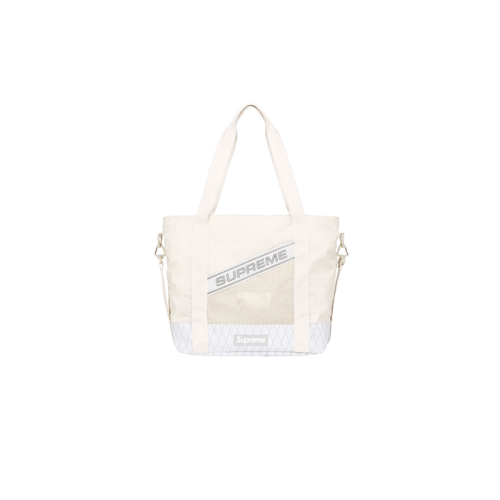 Supreme Logo Tote Bag White (FW23) Supreme Logo Tote Bag White (FW23)