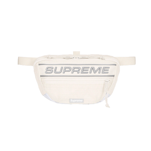 Supreme Logo Waist Bag White (FW23) Supreme Logo Waist Bag White (FW23)